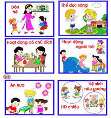 Tìm hiểu một ngày của bé ở trường mầm non