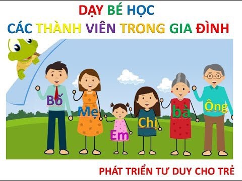 Tìm hiểu về gia đình của bé